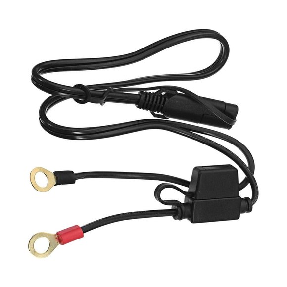 2-Pin SAE Motorcycle Battery Charging Cable with Inline 10 Amp Fuse - Picture 5 of 5